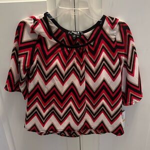 NWT Sequin Hearts Top Girls S
